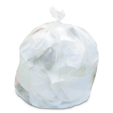 Heritage Linear Low-density Can Liners, 60 Gal, 2 Mil, 38" X 58", Clear, 100-carton freeshipping - TVN Wholesale
